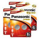 Panasonic CR2032 CR 2032 Lithium Battery 3V Coin Cell Car Key 2x FRESH (4 Packs)