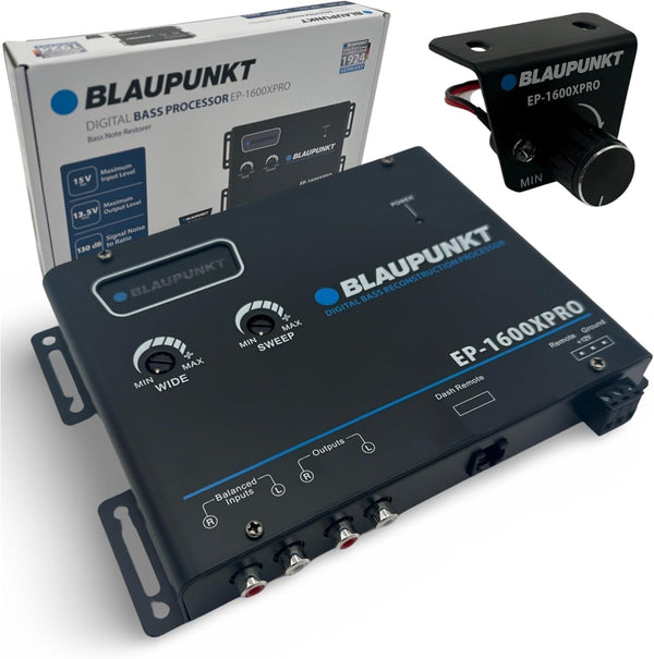 BLAUPUNKT EP1200XPRO Digital Bass Processor Bass Note Restorer Audio Booster