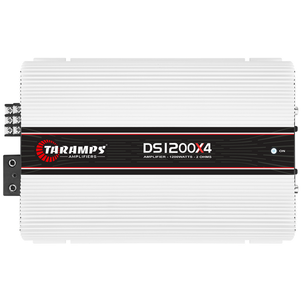 Taramps DS 1200x4 2 Ohms 1200 Watts RMS 4-Channel 300x4 Watts RMS Class D