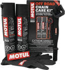 Motul Off-Road Chain Care Kit – C1 Chain Cleaner & C3 Chain Lube – Complete Motorcycle & Dirt Bike Chain Maintenance Kit (109788)