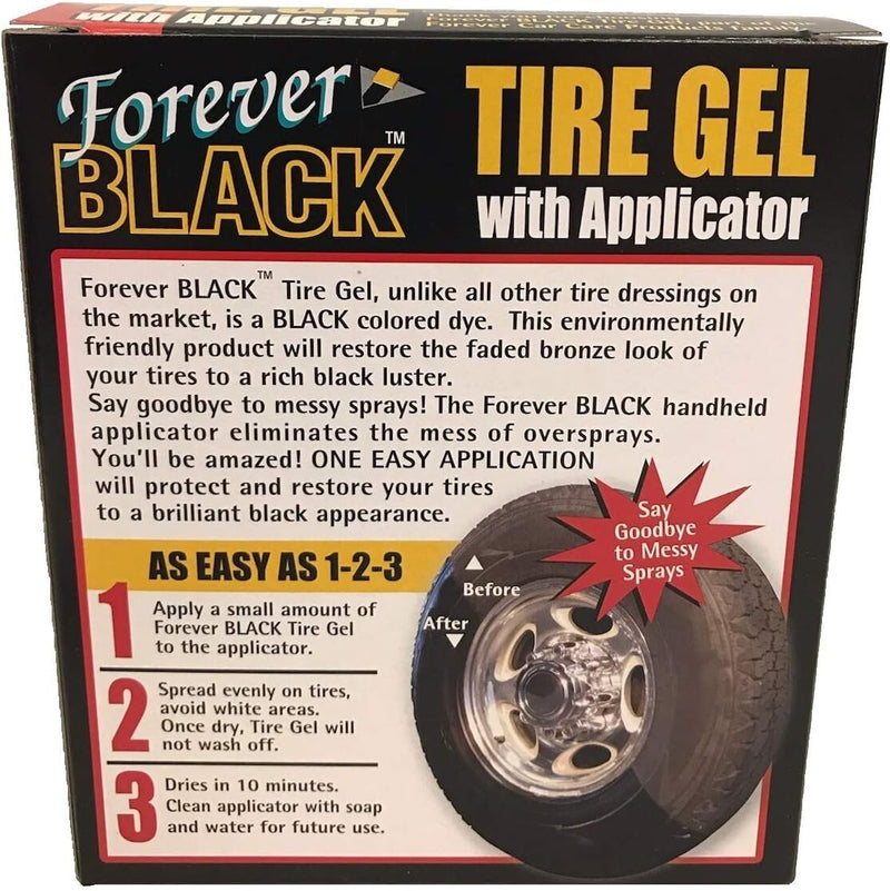 Forever Car Care Products FB810 Black Tire Gel and Foam Applicator