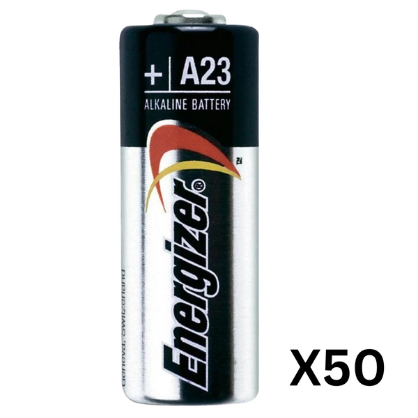 A23 Energizer Battery 23A 23AE 21/23 GP23 23GA MN21 12 Volt 12v (Pack of 50)