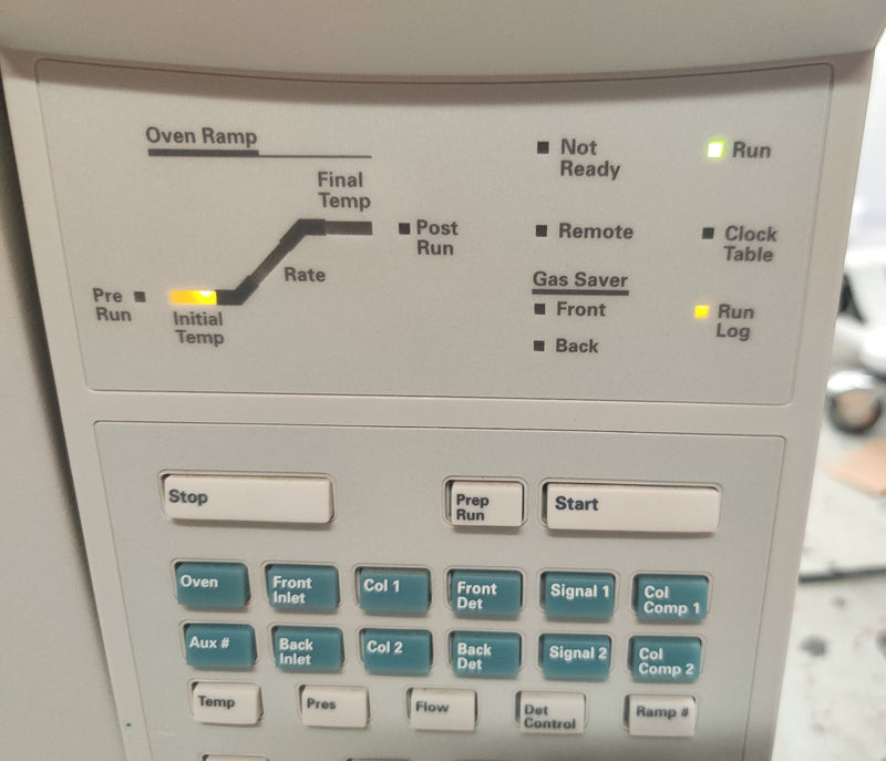 Agilent 6890 G1530A Plus GC Gas Chromatograph w PID Detector EPC Module LAN Card