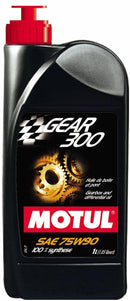 Motul Gear 300 75W-90 Fully Synthetic Gearbox Oil 1L Each (4 Pack)