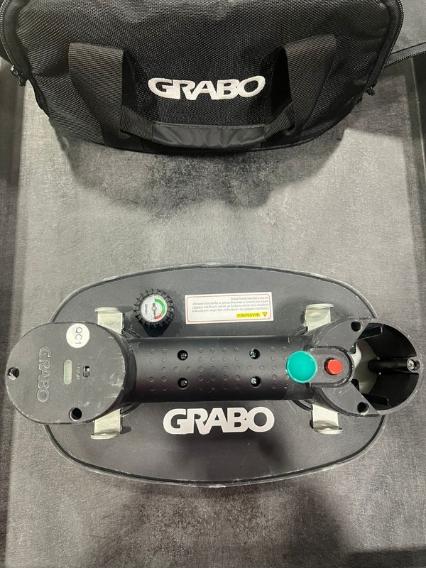 Grabo Electric Vacuum Suction Cup Lifter with 375 lb Maximum Load *NO BOX*USED*