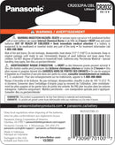 Panasonic CR2032 CR 2032 Lithium Battery 3V Coin Cell Car Key 2x FRESH (2 Packs)
