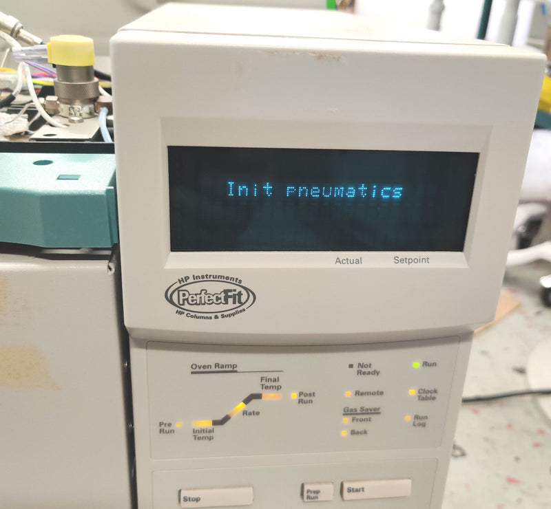 Agilent 6890 G1530A Plus GC Gas Chromatograph w PID Detector EPC Module LAN Card