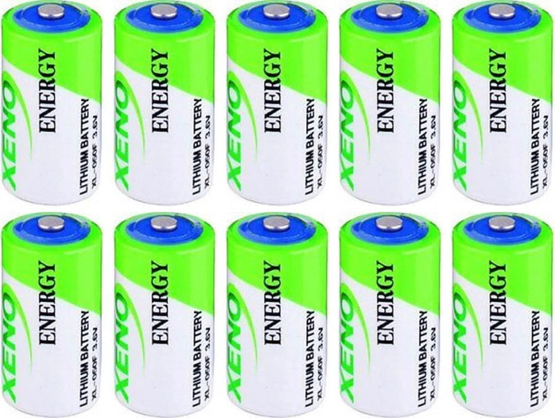10 XENO 1/2 AA 3.6v LITHIUM BATTERY XL-050F LS14250