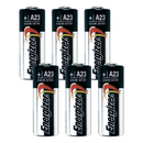 A23 Energizer Battery 23A 23AE 21/23 GP23 23GA MN21 12 Volt 12v (Pack of 6)