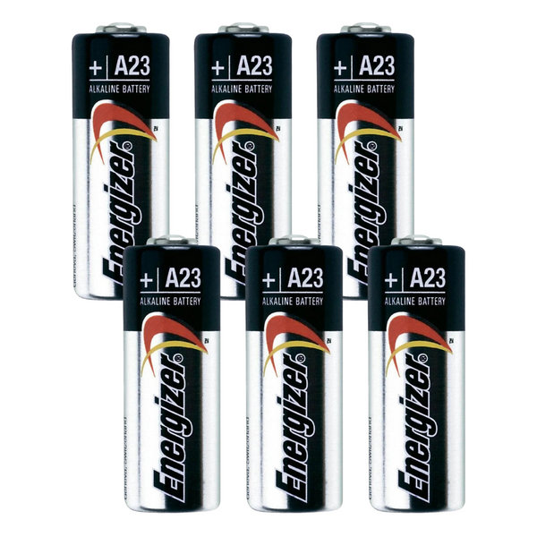 A23 Energizer Battery 23A 23AE 21/23 GP23 23GA MN21 12 Volt 12v (Pack of 6)