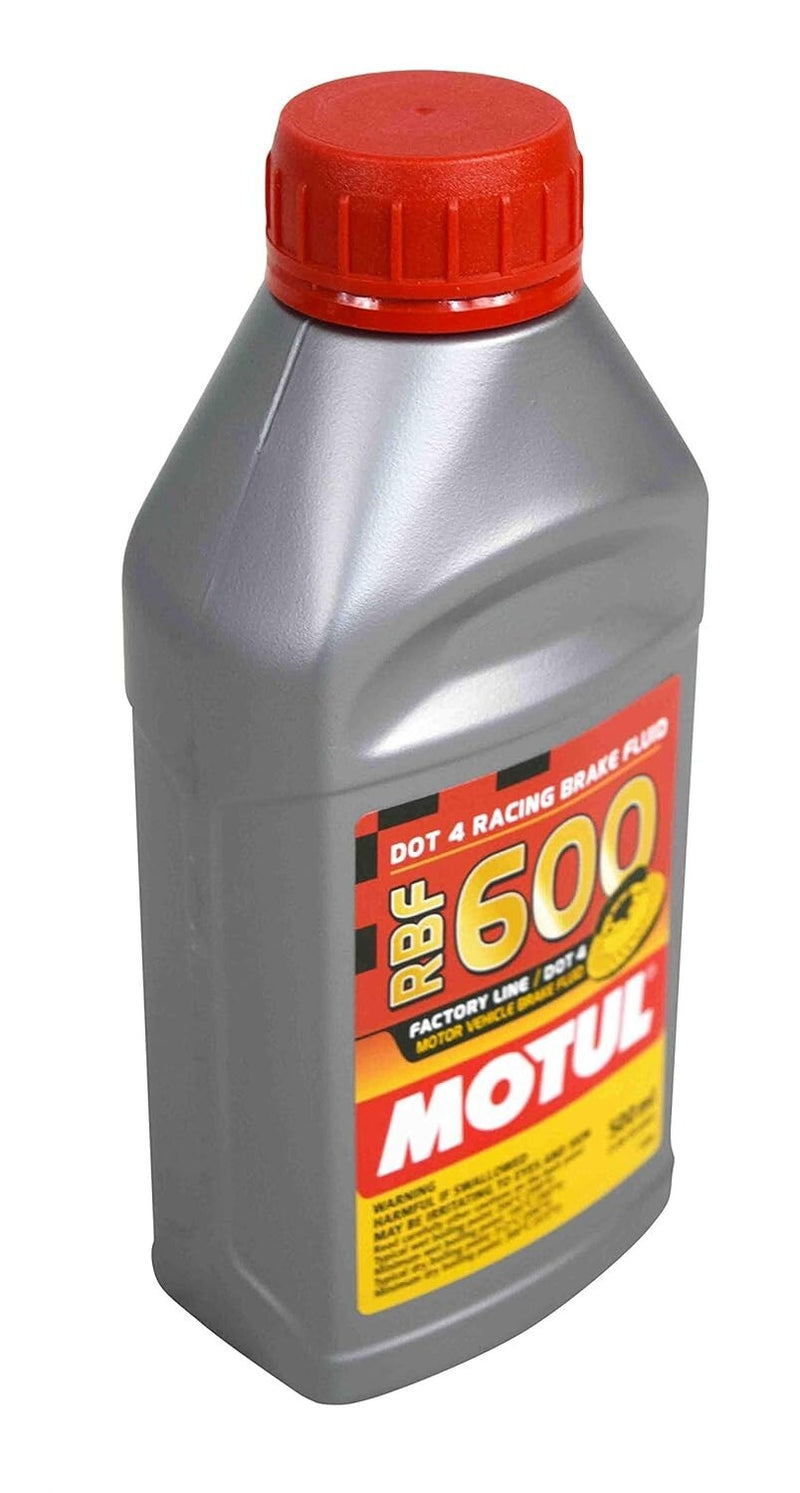 Motul MTL100949 8068HL RBF600 Factory Line Dot-4 100% Synthetic Brake Fluid