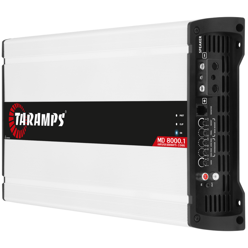 Taramps MD 8000.1 Amplifier 2 Ohms 8000 Watts RMS 1 Channel Full Range Car Audio
