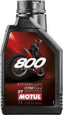 Motul 800 2T Off-Road 100% Synthetic Racing Motor Oil 1L