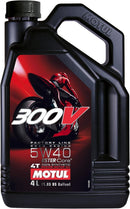 Motul 300V 5W-40 4T Full Synthetic Motorcycle Engine Oil 4L