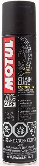 Motul MC Care Factory Line Chain Lube – 9.3oz Motorcycle Lubricant 815640