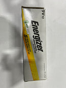 ENERGIZER INDUSTRIAL 9 VOLT BATTERIES 12 PACK NEW IN BOX EXP 03/28