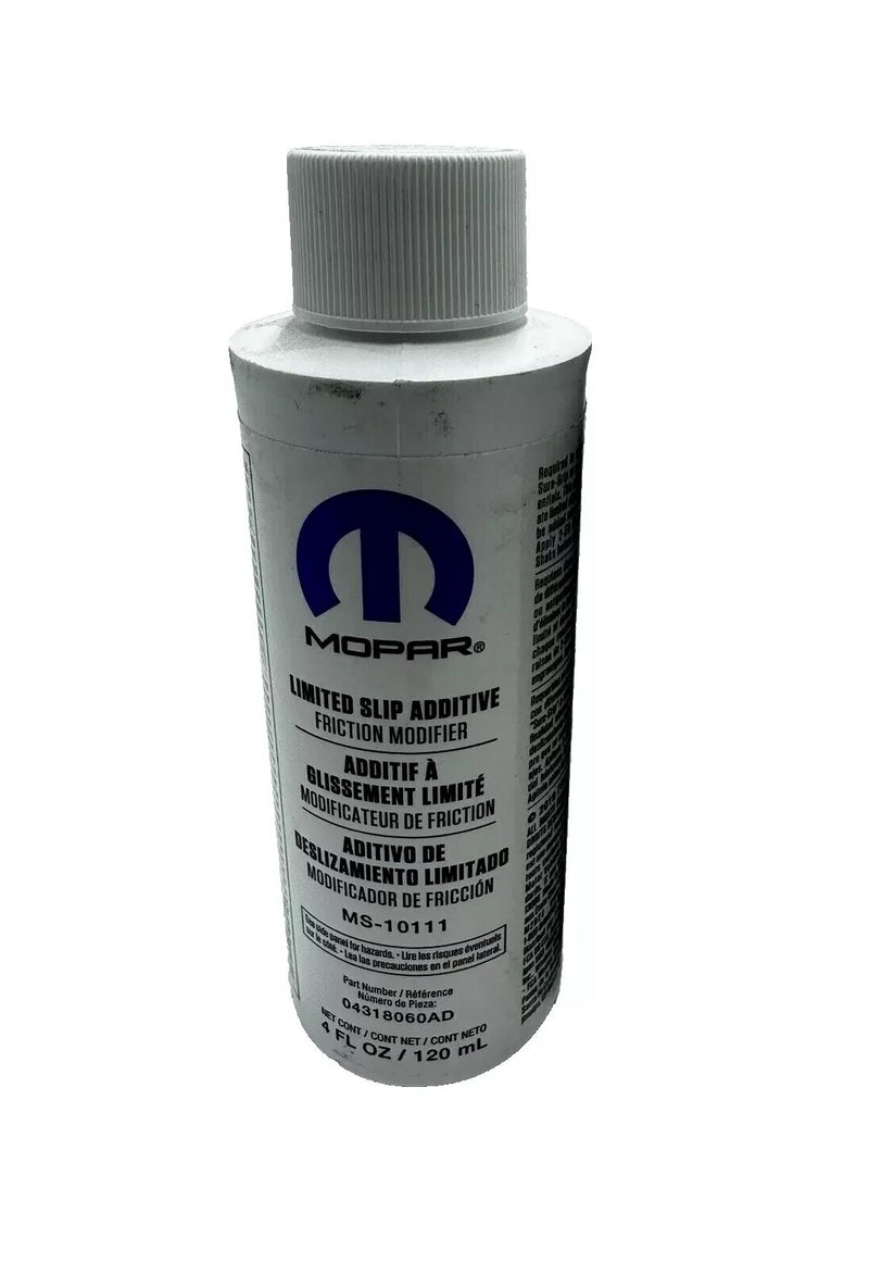 Genuine Mopar 04318060AD 4 oz Limited Slip Additive Friction Modifier Oil