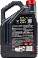Motul 8100 X-Clean+ 5W-30 Full Synthetic Car Engine Oil 5L