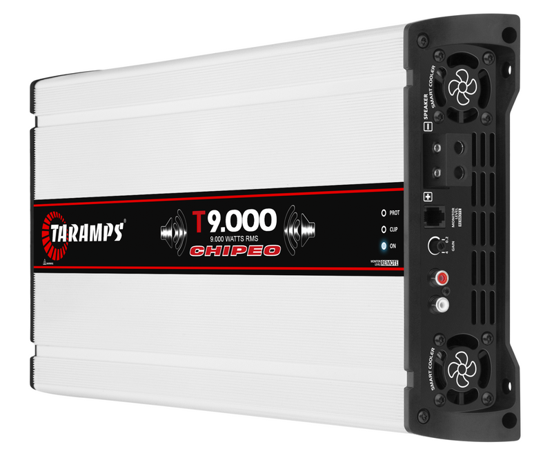 Taramps T Amplifier 9.000 CHIPEO 1 OHM Taramps Class D 1 Channel Car Audio Amp