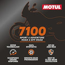 Motul 7100 Sport & Adventure 4T 20W50 Ester Synthetic Motorcycle Oil 4L