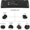 Taramps HD 3000 1 Ohm RGB Effects 1 Channel 3000 Watts RMS MAX Full Range Car Audio Monoblock LED Monitor Indicator Class D Amplifier Crossover, HD 3k