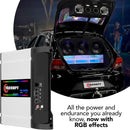 Taramps HD 3000 1 Ohm RGB Effects 1 Channel 3000 Watts RMS MAX Full Range Car Audio Monoblock LED Monitor Indicator Class D Amplifier Crossover, HD 3k