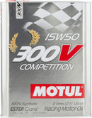 Motul 300V 15W-50 Competition Synthetic Racing Oil – 2 Liter Tin