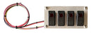 AMERICAN AUTOWIRE Rocker Switch Panel 4 Switches 510919