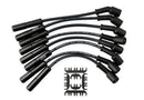 ACCEL X9000 Spark Plug Wire Set GM LS 12in Long Blk 9059CK