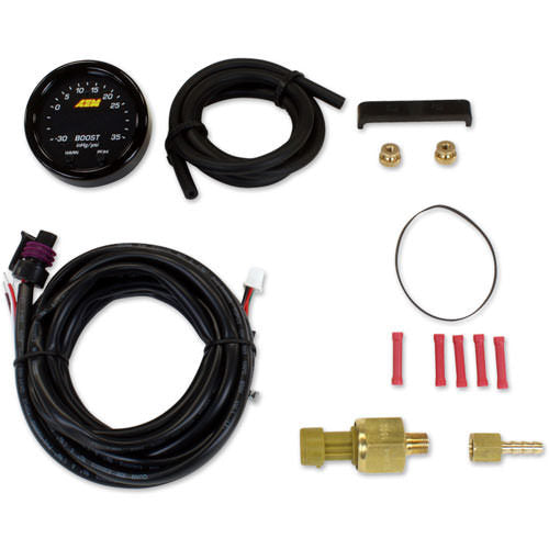 AEM ELECTRONICS X-Series Boost Pressure Gauge -30-60psi 30-0308
