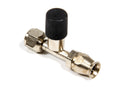 AEROQUIP Straight -6 Hose End w/Charge Port FCE1812