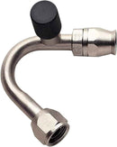AEROQUIP 135 Degree -8 Hose End w/Charge Port FCE1893