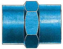 AEROQUIP 1/4in Alum Pipe Coupler FCM2130
