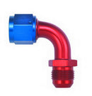 AEROQUIP #6 Male to #6 Female 90 Deg Swivel Fitting FCM3155