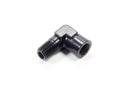 AEROQUIP 1/4in 90 Deg Elbow Female/Male Black FCM5148