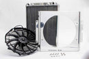 AFCO RACING PRODUCTS Dragster Radiator w/ Fan and Shroud 80108N
