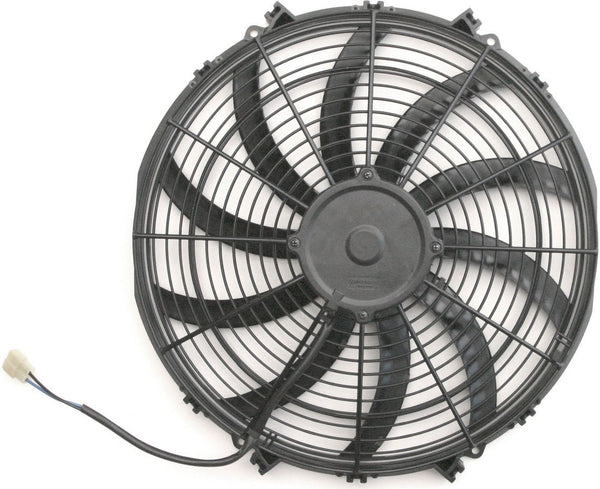 AFCO RACING PRODUCTS Electric Fan 16in Curved Blade 80177