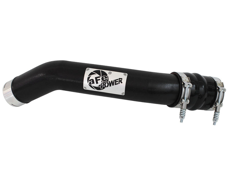 AFE POWER BladeRunner 3in Aluminum Hot Charge Pipe Black 46-20148-B