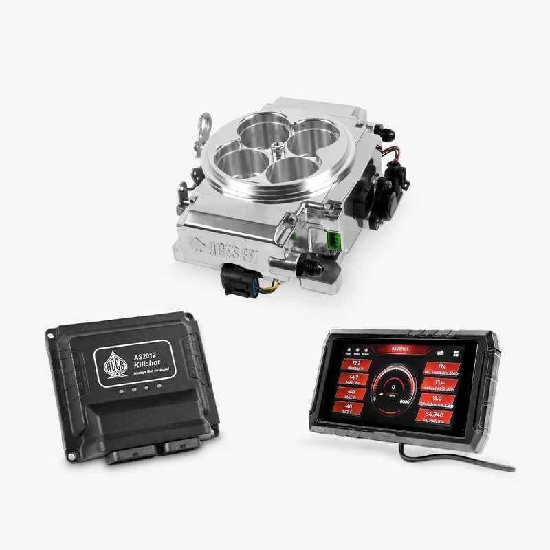 ACES FUEL INJECTION Killshot II 4bbl EFI Polished AS2212P