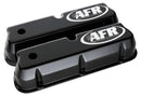 AIR FLOW RESEARCH SBF Tall Alum Valve Cvr Black w/AFR Logo 6715