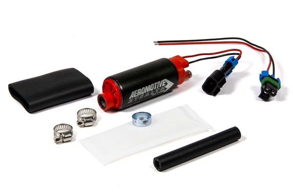 AEROMOTIVE 340 Stealth Fuel Pump - Center In/Offset Out E85 11569