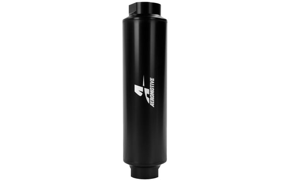 AEROMOTIVE Extreme Flow Fuel Filter In-Line w/16an ORB 12364