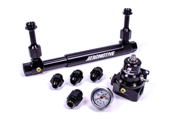 AEROMOTIVE Adjustable Fuel Log w/ 13214 2-Port Regulator 17249