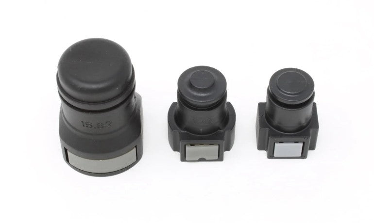 AEROMOTIVE Cap Kit Quick Connect 1x 5/8 1x 3/8 1x 5/16 65606