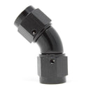 AEROMOTIVE Fitting F-F Swivel 45-Deg 8an 65612