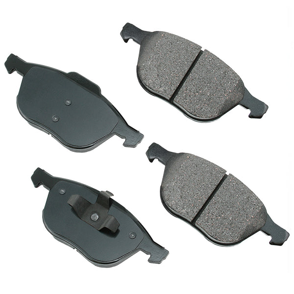 AKEBONO BRAKE CORPORATION ProACT Ultra-Premium Bra ke Pads - Front ACT1044