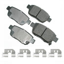 AKEBONO BRAKE CORPORATION Brake Pads Rear Acura TL 09-14 Honda Ridgeline 06 ACT1103