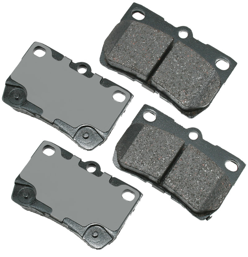 AKEBONO BRAKE CORPORATION Brake Pads Rear Lexus GS300 GS350 06-11 ACT1113