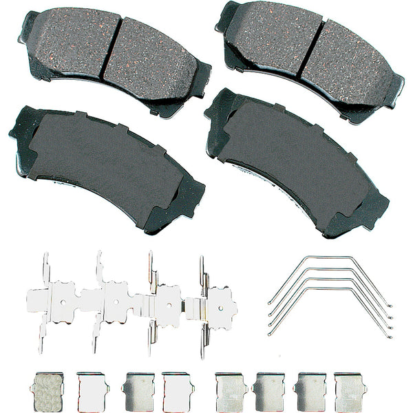 AKEBONO BRAKE CORPORATION Brake Pad Front Ford Fusion 06-12 Lincoln MKZ ACT1164