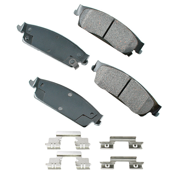 AKEBONO BRAKE CORPORATION Brake Pad Rear Cadillac Escalade 07-14 ACT1194A